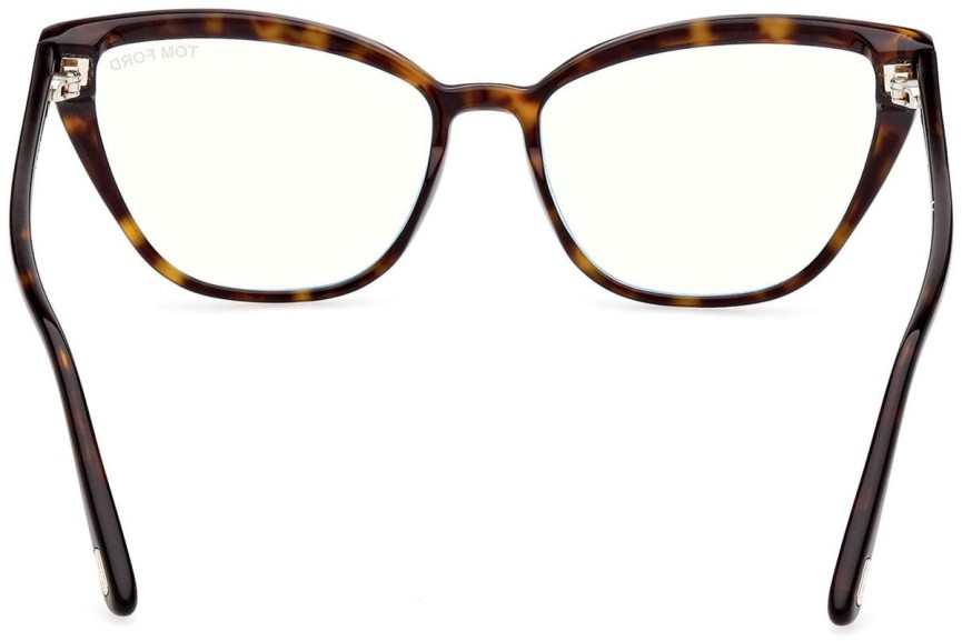 Glasögon Tom Ford FT5825-B 052 Cat Eye Havana