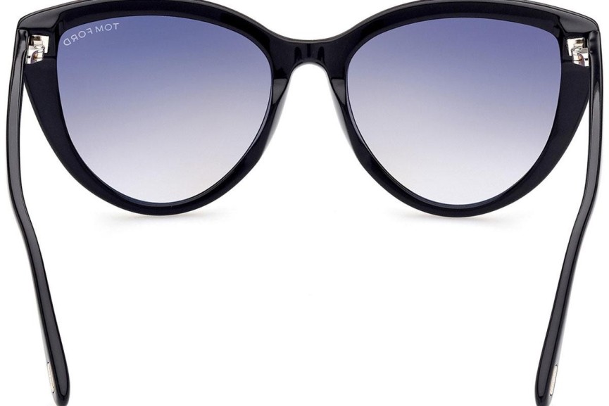 Solglasögon Tom Ford FT0915 01B Cat Eye Svart