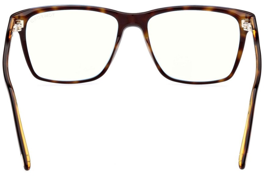 Glasögon Tom Ford FT5817-B 055 Fyrkantig Havana