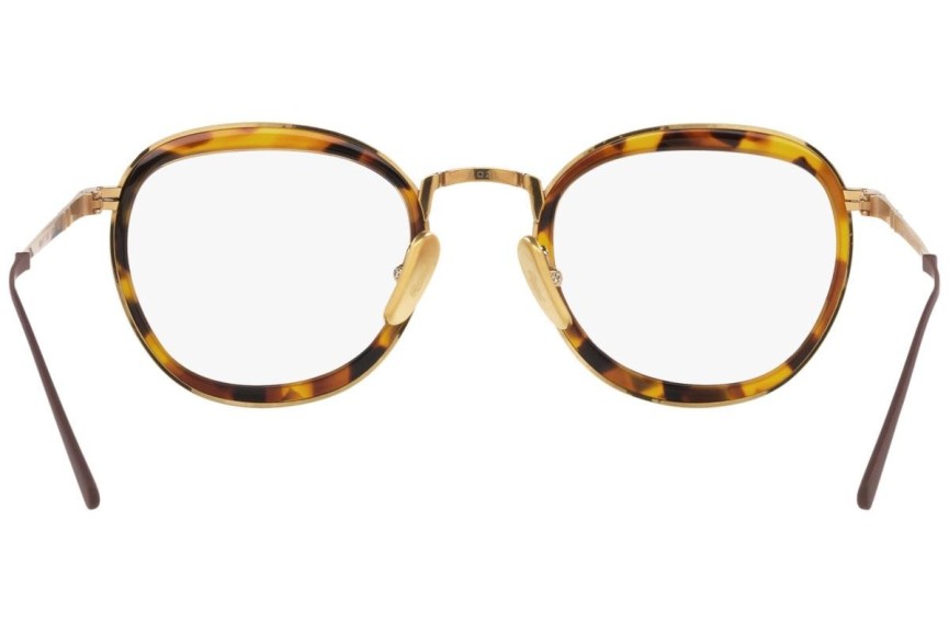 Glasögon Persol PO5009VT 8013 Runda Guld