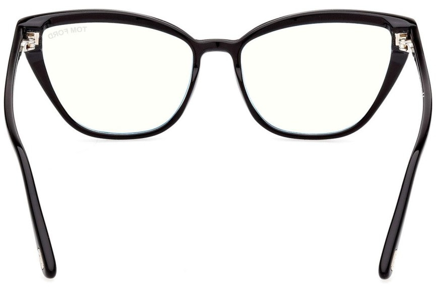 Glasögon Tom Ford FT5825-B 001 Cat Eye Svart