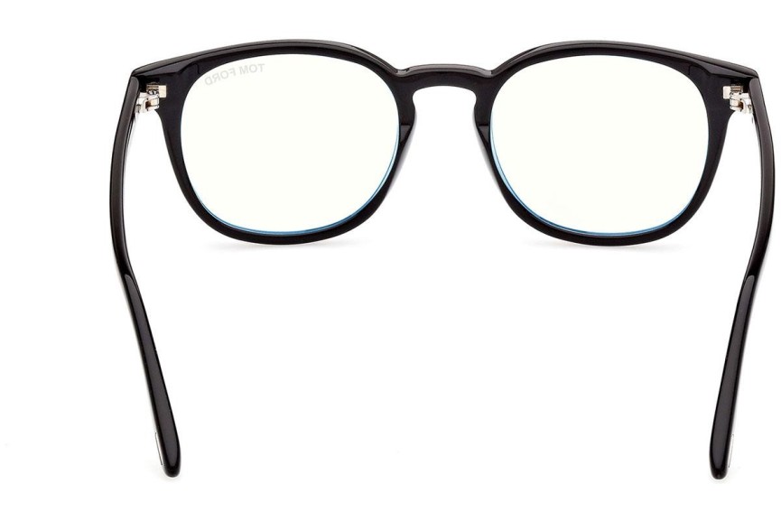 Glasögon Tom Ford FT5819-B 001 Runda Svart