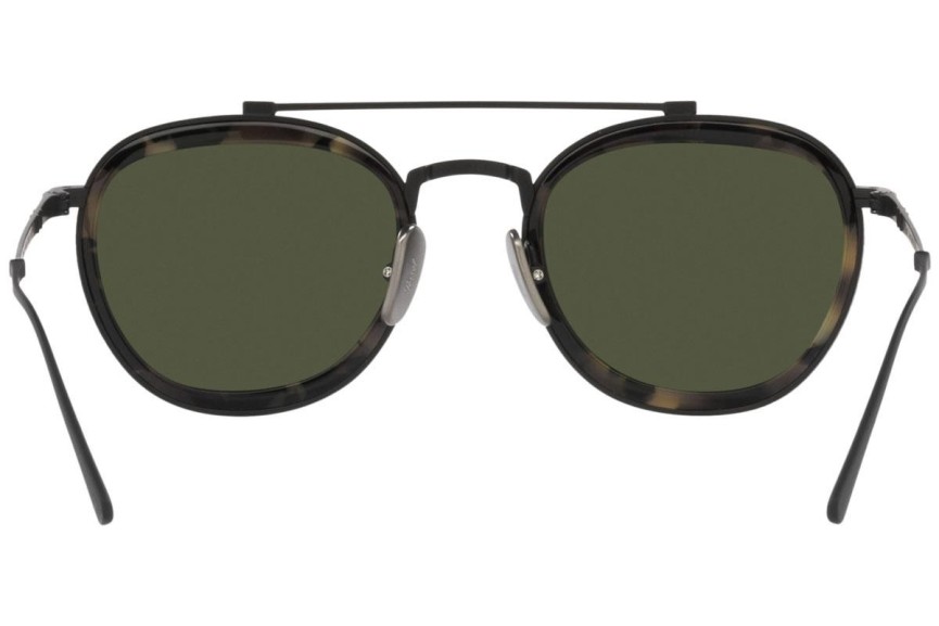 Solglasögon Persol PO5008ST 801531 Runda Svart