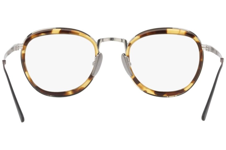 Glasögon Persol PO5009VT 8014 Runda Silver