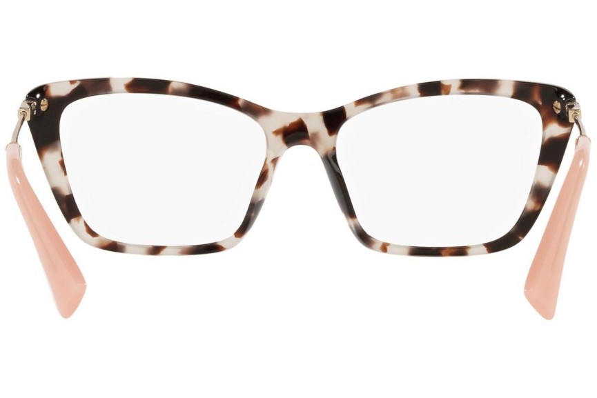 Glasögon Miu Miu MU01UV UAO1O1 Cat Eye Havana