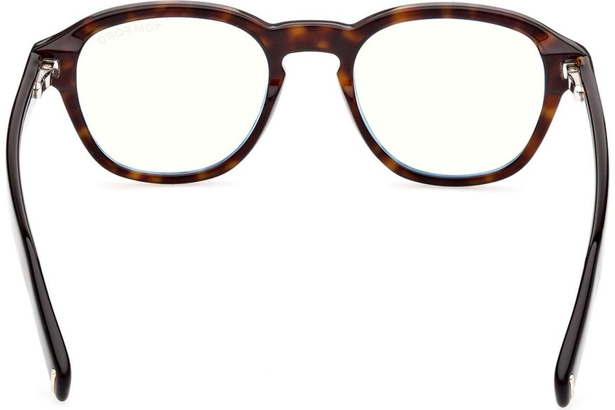 Glasögon Tom Ford FT5821-B 052 Runda Havana