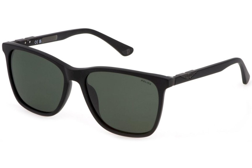 Solglasögon Police Origins 1 SPL872Z 703Z Polarized Fyrkantig Svart