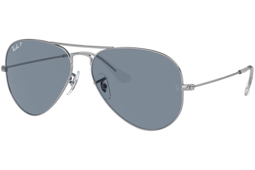 Solglasögon Ray-Ban Aviator RB3025 003/02 Polarized Pilot Silver