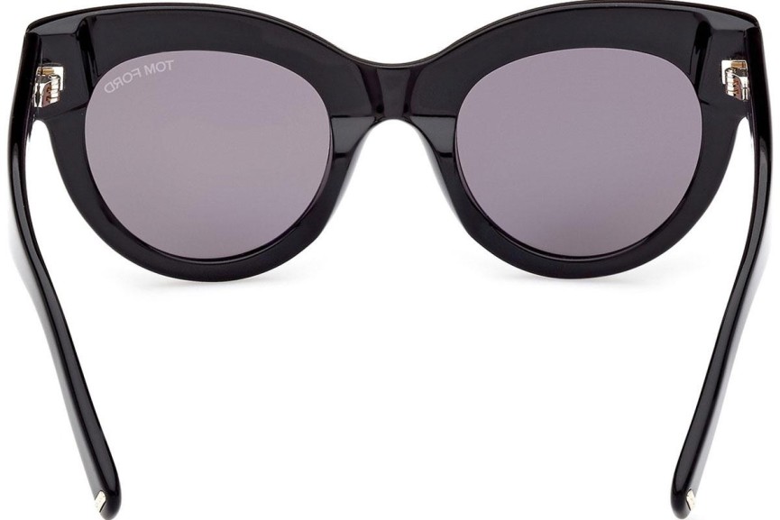 Solglasögon Tom Ford Lucilla FT1063 01C Cat Eye Svart