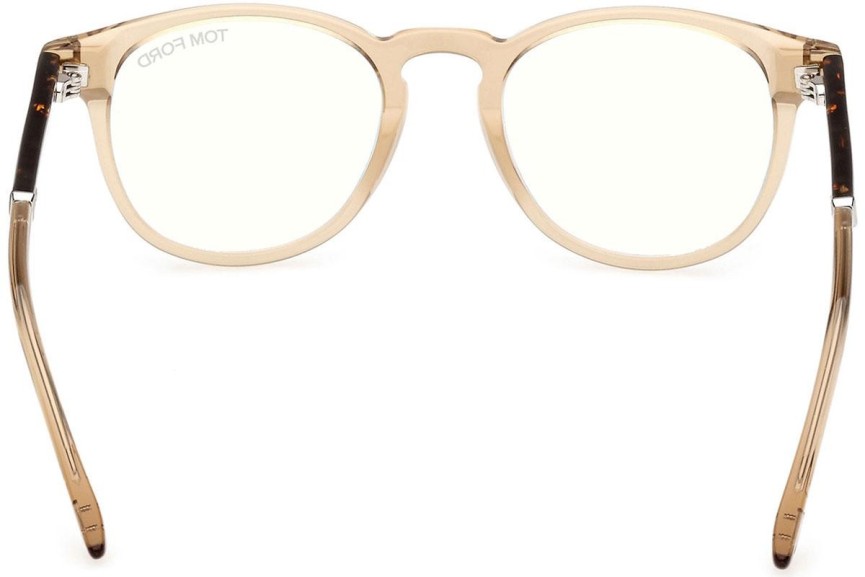 Glasögon Tom Ford FT5891-B 047 Runda Brun