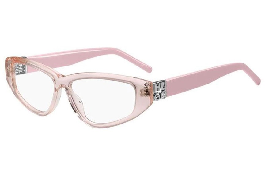 Glasögon HUGO HG1258 35J Cat Eye Rosa