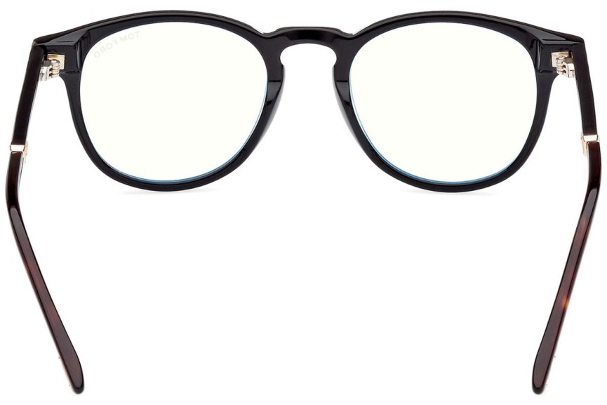 Glasögon Tom Ford FT5891-B 005 Runda Svart