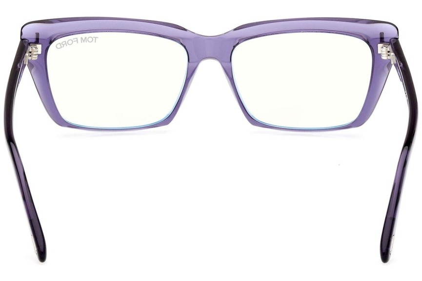 Glasögon Tom Ford FT5894-B 081 Fyrkantig Lila