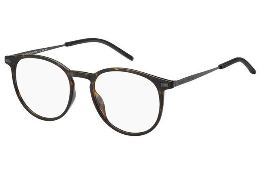 Glasögon Tommy Hilfiger TH2021 086 Oval Havana