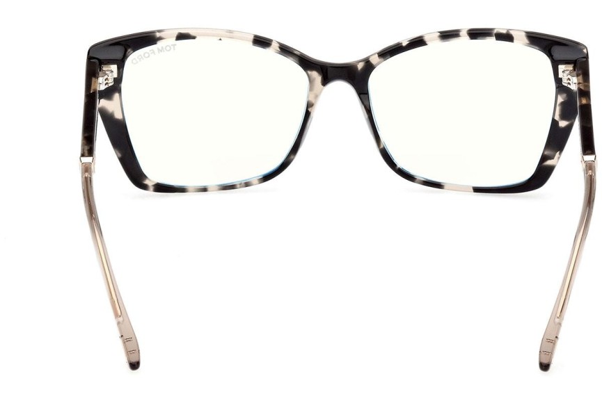 Glasögon Tom Ford FT5893-B 005 Cat Eye Havana