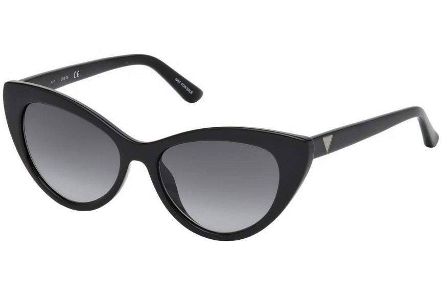 Solglasögon Guess GU7565 01B Cat Eye Svart