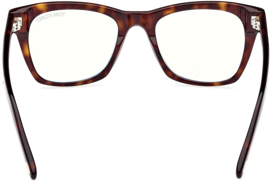 Glasögon Tom Ford FT5886-B 052 Fyrkantig Havana