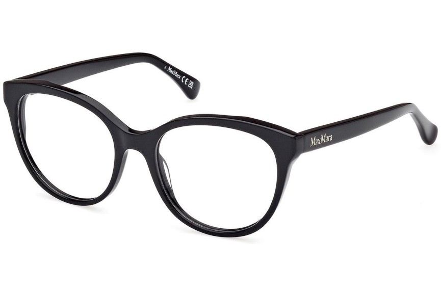 Glasögon Max Mara MM5102 001 Runda Svart