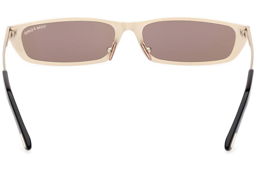 Solglasögon Tom Ford Everett FT1059 32G Rektangulära Beige