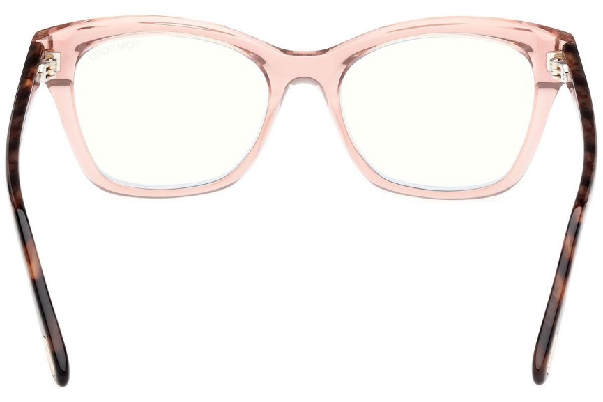 Glasögon Tom Ford FT5909-B 072 Cat Eye Rosa