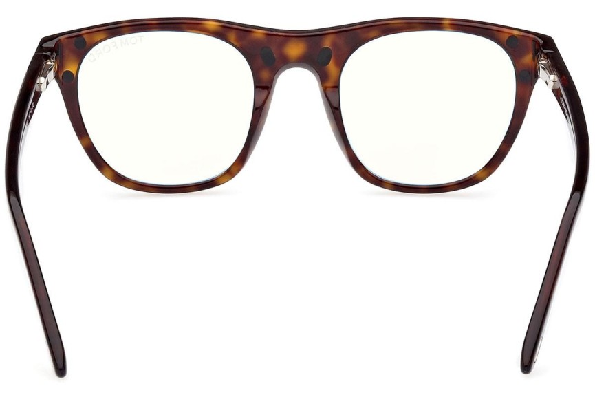 Glasögon Tom Ford FT5895-B 052 Fyrkantig Havana