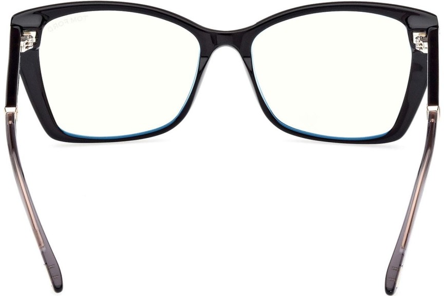 Glasögon Tom Ford FT5893-B 001 Cat Eye Svart