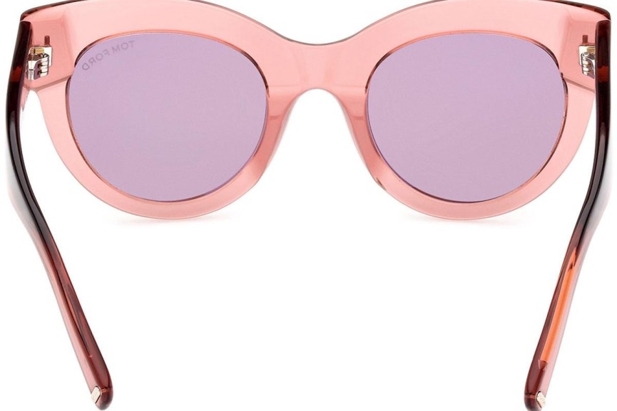 Solglasögon Tom Ford Lucilla FT1063 72Z Cat Eye Rosa