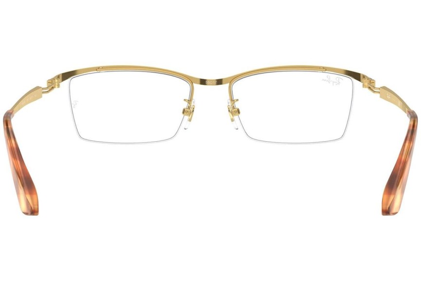 Glasögon Ray-Ban RX8746D 1208 Rektangulära Guld