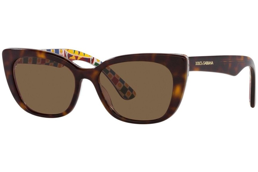 Solglasögon Dolce & Gabbana DX4427 321773 Cat Eye Havana