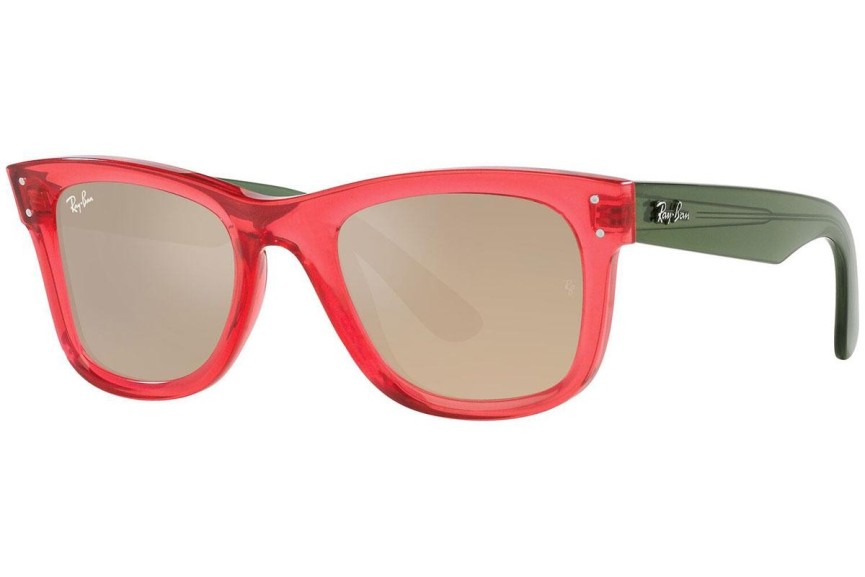 Solglasögon Ray-Ban Wayfarer Reverse RBR0502S 67132O Fyrkantig Rosa