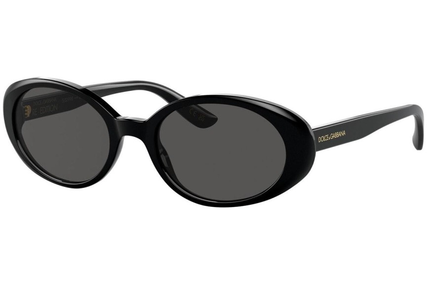 Solglasögon Dolce & Gabbana DG4443 501/87 Oval Svart