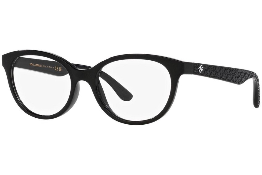 Glasögon Dolce & Gabbana DX5096 501 Cat Eye Svart