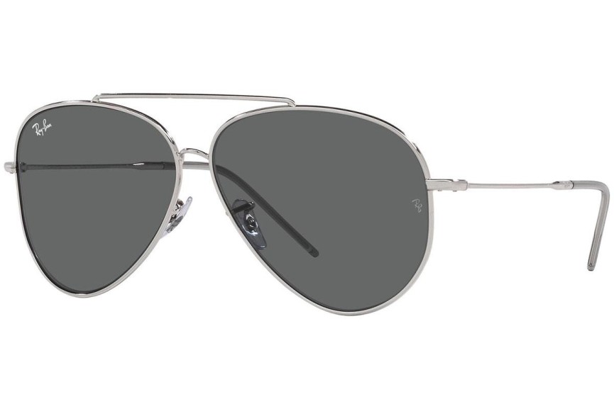 Solglasögon Ray-Ban Aviator Reverse RBR0101S 003/GR Pilot Silver