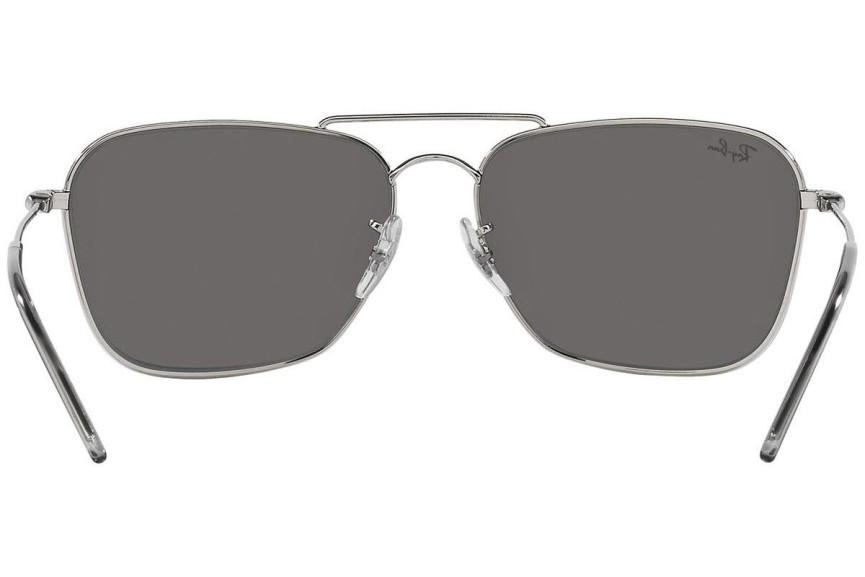 Solglasögon Ray-Ban Caravan Reverse RBR0102S 003/GS Rektangulära Silver