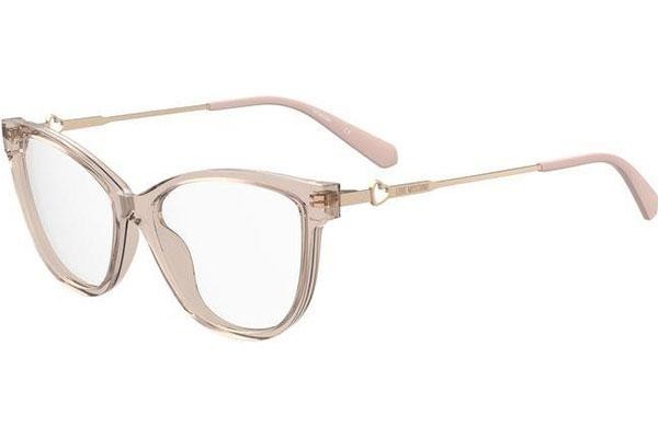 Glasögon Love Moschino MOL619/TN FWM Cat Eye Beige