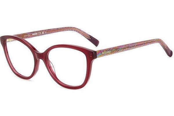 Glasögon Missoni MIS0149 C9A Cat Eye Röd