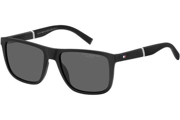 Solglasögon Tommy Hilfiger TH2043/S 003/M9 Polarized Fyrkantig Svart