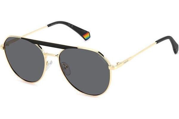 Solglasögon Polaroid PLD6211/S/X RHL/M9 Polarized Pilot Guld