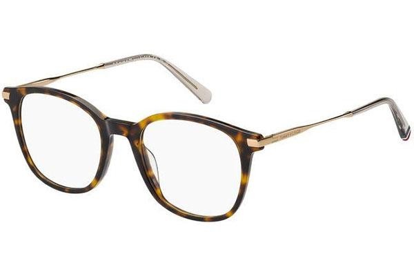 Glasögon Tommy Hilfiger TH2050 086 Fyrkantig Havana