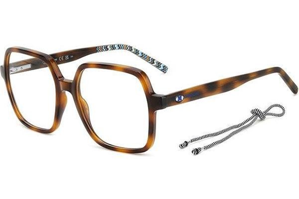 Glasögon M Missoni MMI0159 086 Fyrkantig Havana