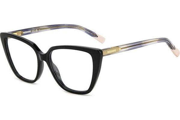 Glasögon Missoni MIS0159 807 Cat Eye Svart