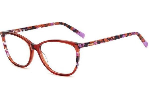 Glasögon Missoni MIS0155 0UC Cat Eye Röd