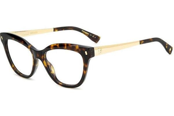 Glasögon Dsquared2 D20095 086 Cat Eye Havana