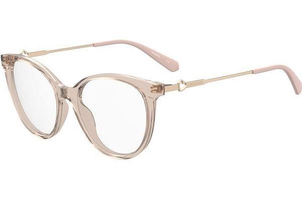 Glasögon Love Moschino MOL618/TN FWM Cat Eye Beige