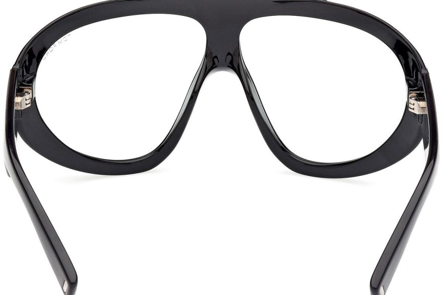 Solglasögon Tom Ford Linden FT1094 01N Enkel Lins | Shield Svart