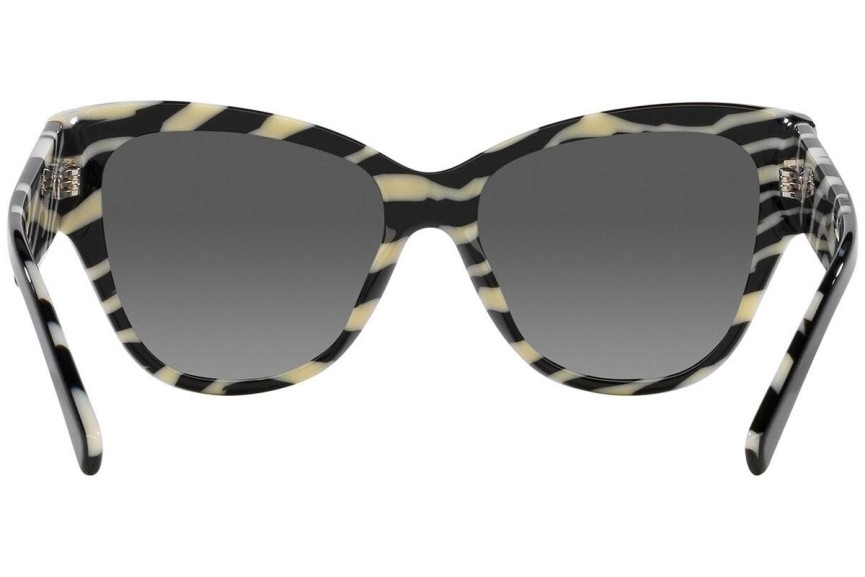 Solglasögon Dolce & Gabbana DG4449 3372/P Cat Eye Svart