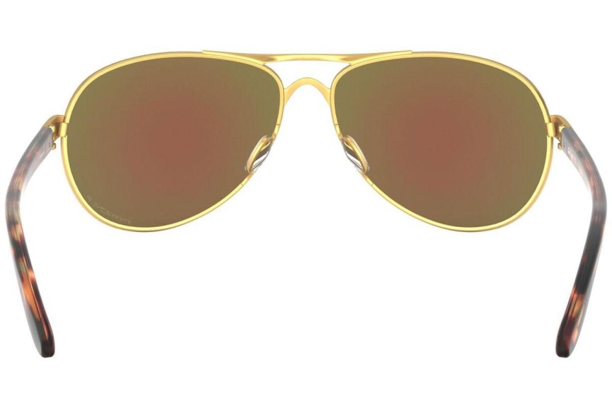 Solglasögon Oakley Feedback OO4079 407939 Polarized Pilot Guld