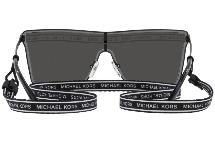 Solglasögon Michael Kors Tucson MK1116 188887 Enkel Lins | Shield Svart