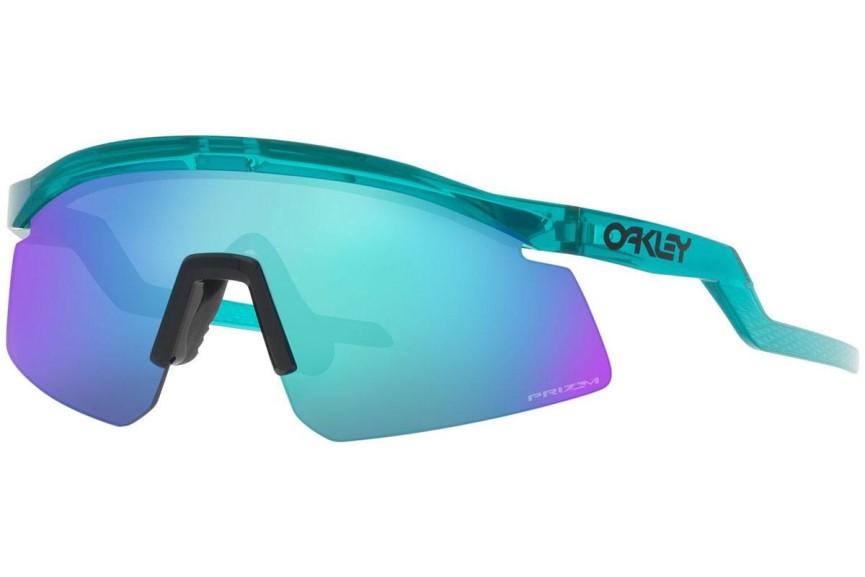 Solglasögon Oakley Hydra OO9229 922903 Enkel Lins | Shield Grön