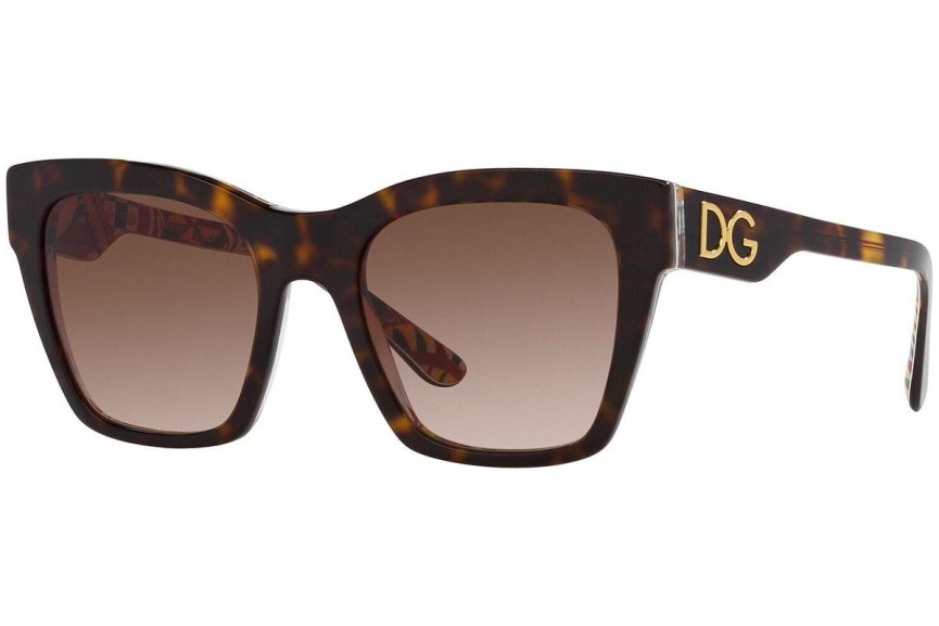 Solglasögon Dolce & Gabbana DG4384 321773 Fyrkantig Havana